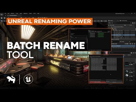Batch Rename Tool | Showcase | Unreal Engine | Game-Ready Assets
