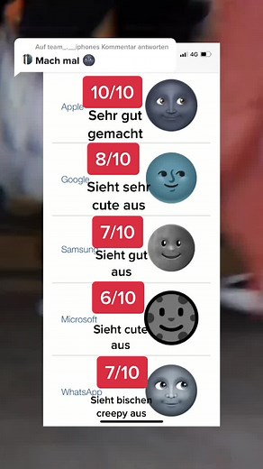 @team_.__iphone antworten ⚠️MEINE MEINUNG⚠️#emoji #bewertung #bewerten #apple #Google #samsung #microsoft #whatsapp #bewrtung