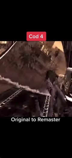 Original vs Remaster- Cod 4 Nuke Scene #cod #fyp #foryou #foryoupage