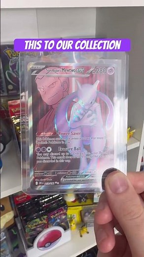 Destined Rivals Rocket's Mewtwo Ultra Rare 213/182! #pokemon #pokemoncards #pokemontcg