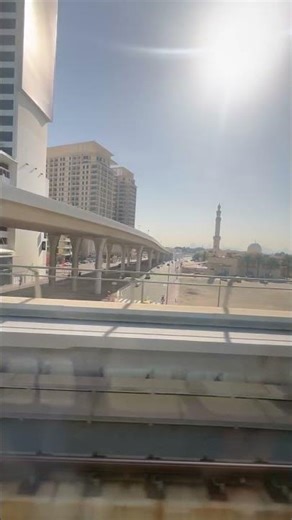 Metro Window Views of Dubai You Must See#love #dubai #shorts