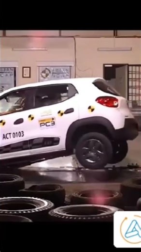 The Renault Kwid has a 3-star safety rating!