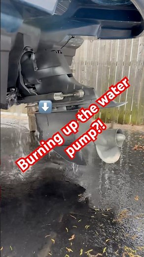 Flushing inboard engine Mercruiser 5.0 MPI BRAVO 3 sterndrive