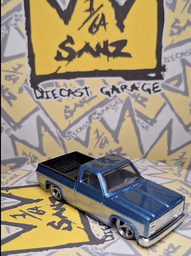 Custom Hotwheels 83 Chevy Silverado #Hotwheels #hotwheelscollections #Gm #truck #custom #diecast #fy #silverado