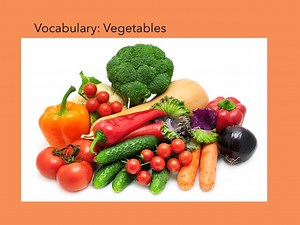 Vocabulary: Vegetables