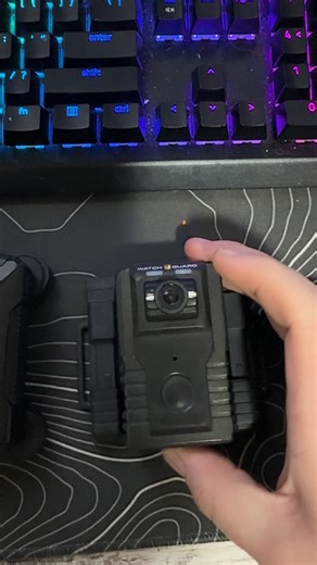 Little axon asmr with the watchguard #bodycamera #axon #watchguard #motorola #policebodycamvideos