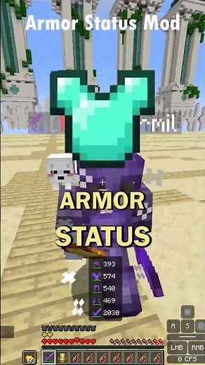 Best Mods for PvP ⚔️ #shorts #minecraft #featherclient