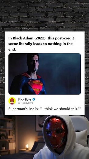 Black Adam 2022 Post-Credit Scene Leads to Nothing Critique