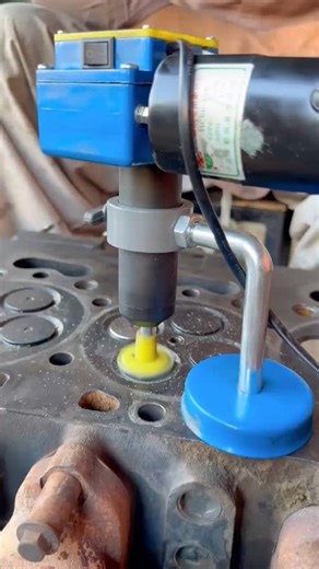 4.7K views | engine head valve lapping with technology #machine #reels #engine #valve #reelsfb #usa | Expert workers restoration | Facebook