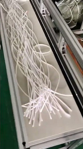 Automatic Nylon Rope Cutting Machine with Robotic Receiving | 2026 Tech