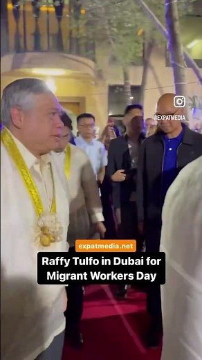 Dubai: Raffy Tulfo visits Philippine Consulate Dubai Migrant Workers Office on Migrant Workers Day