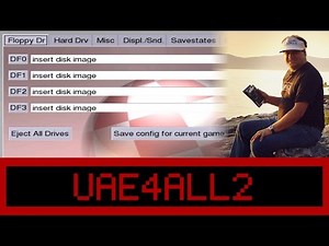 UAE4ALL2 - Commodore Amiga Emulation on an Android Tablet