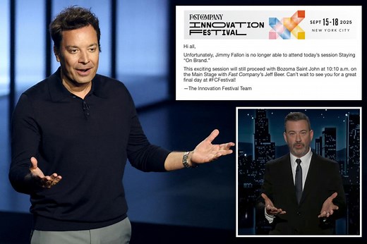 Jimmy Fallon abruptly cancels an appearance — hours after Kimmel’s show is yanked