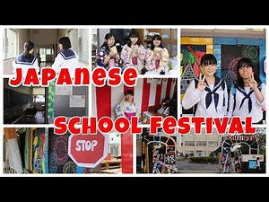 Japanese High School Cultural Festival ★ Exchange student in Japan