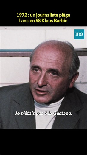 INA.fr on Instagram: "En 1972, le journaliste Ladislas de Hoyos retrouve Klaus Barbie, ancien SS, qui a torturé Jean Moulin pendant la guerre. L'homme nie et prétend s'appeler Klaus Altmann. Il sera finalement extradé en France en 1983. "Le Procès de Klaus Barbie", une coproduction INA disponible sur la plateforme France.tv."