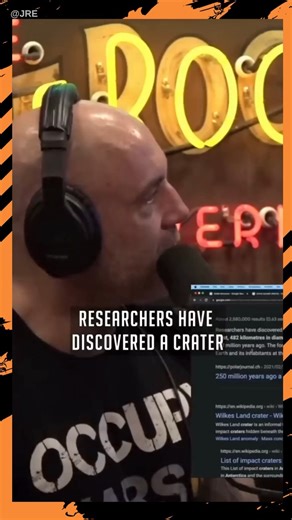 Huge Impact Crater in Antarctica - Joe Rogan😲 #joeroganquotes #joerogandaily #joerogan #joeroganmemes #joeroganpodcast #joeroganexperience #joeroganclips | All Things Rogan