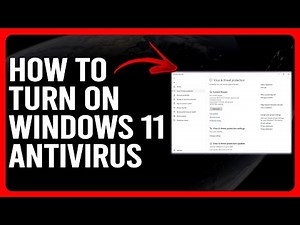 How To Turn On Windows 11 Antivirus (How To Activate/Enable Windows 11 Antivirus)