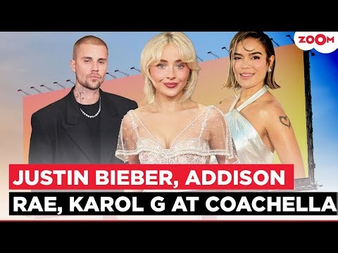 Justin Bieber, Addison Rae & Karol G steal the show at Coachella