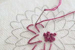 How to Work the Fly Stitch in Your Embroidery