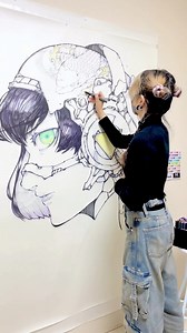 There is a purchase page in the Linktree on my profile! @olomarker The presale of the collaboration markers, which comes with bonus stickers and coloring pages, is available until the end of this month! The key to coloring beautifully is to layer boldly without being afraid! After that, sales will end once the stock is sold out. Please be sure to place your order within this month! #art #artist #mangaart #alcoholink #alcoholmarkers | mangalivepaint