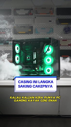 casing pc ini sampe sold out di indonesia?? 😱 #rakitpc #buildpc #lianlio11vision #intelcorei7 #rtx4070tisuper #chemicygaming