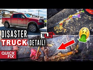 Deep Cleaning a DISASTER F-150!