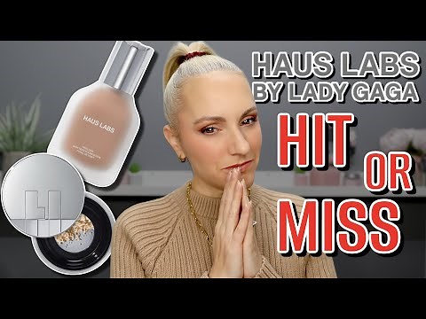 HAUS LABS FOUNDATION & POWDER REVIEW | 10 HR WEAR TEST | OVER 40 | DRY SKIN