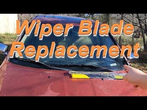 How To Replace Your Wiper Blades