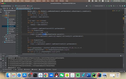基于LSSS的CP-ABE代码实现