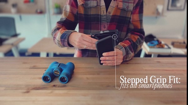 Nocs Provisions Photo Rig II Smartphone Attachment, Binocular & Telescope Camera Adapter Accessory for Photo & Video Capturing