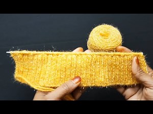 Latest border design for Cardigan & sweater |How to knit border Design| Sweater border design