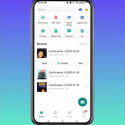 How To Convert Image To PDF in Camscanner