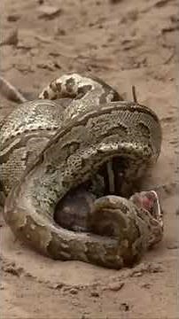 Nature Unleashed Python vs Lizard Showdown