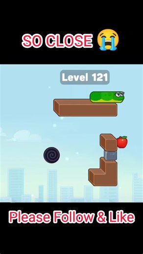 KoKanGaming on Instagram: "Level 121 Almost Made Me Quit 😭🔥 . . . . . . . . . . . Level 121 in Snake Puzzle Game is absolutely insane 😳💀 This level has ZERO mercy — wrong move and it’s over 😡 After many failed attempts, I finally completed Level 121 🔥😤 Watch till the end to see how crazy the final move is 🤯 🎮 Game: Snake Puzzle 📱 Device: Mi A3 🎥 Creator: Kokan Gaming YT 💬 Comment “121🔥” if you think this level is unfair 👍 Like | 🔁 Share | 🔔 Follow for more impossible levels #Leve