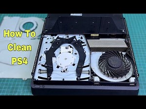 How To Clean PS4 Slim Fan Clean And Assembly Again