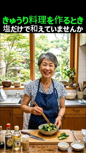 20年の裏ワザ公開きゅうりに“これ”入れて