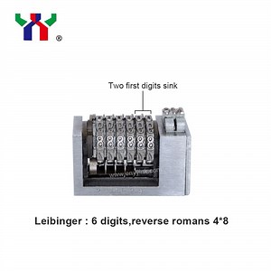 [Hot Item] Ceres High Quality Leibinger Numbering Machine for 6 Digits, 4*8, The Number Can Be Sinkable