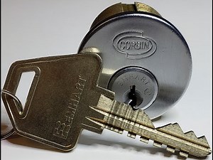 [L66] Corbin Russwin Emhart Mortise Cylinder Lock - pick and gut