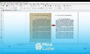 Mind Luster - Learn Scanned Text Quality Improvement for Printing in CorelDraw