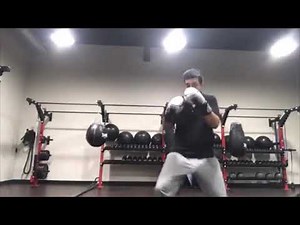 How to shadow box and benefits of shadow boxing with gloves: Coach Dan Isaac