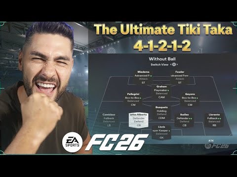 😱 IMPOSSIBLE To Defend! The Cheat Code 4-1-2-1-2(2) Tactics After All Patches in FC 26
