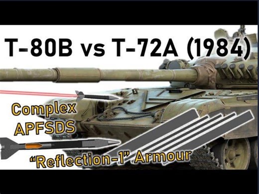 【甲弹对抗测试】T80 VS T-72（1984）【SY Simulations】