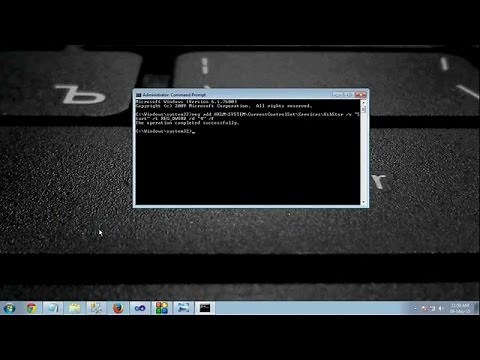 How to enable or disable USB PORT using cmd