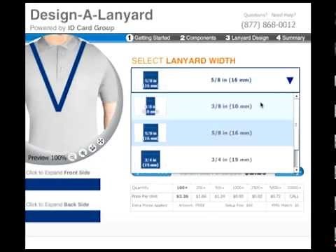 How to Design A Lanyard - Easily Customize with Logo & Text