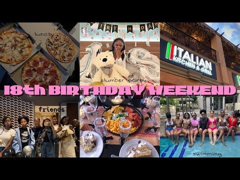 I turned 18 ! | Birthday Weekend Away | Emperors Palace | Slumber Party | Swimming | Formal Dinner