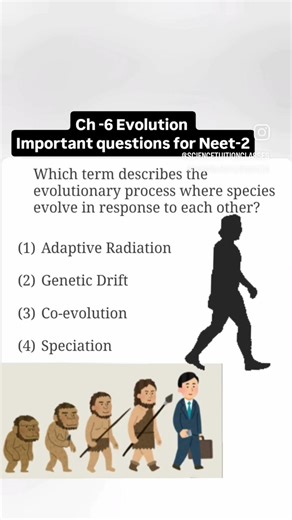Class12 Biology Ch6 evolution Important questions Of Neet | Neet preparation | Neet paper practice
