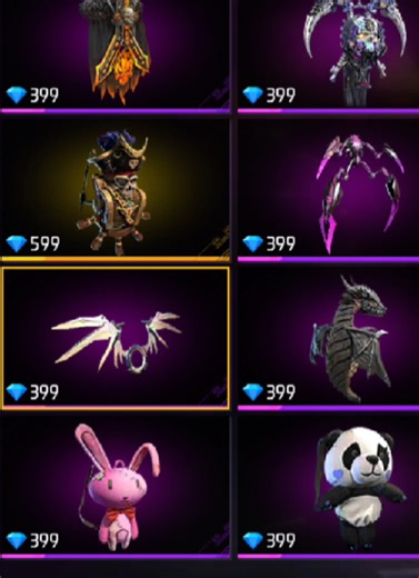 Tas Sayap Cuma 399 Diamond di Free Fire!