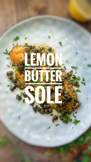56 reactions · 3 comments | Lemon Butter Sole Simple and delicious 襤...