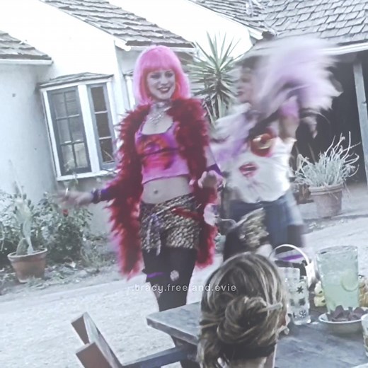 Tracy Freeland and Evie Zamora Halloween Outfit Ideas