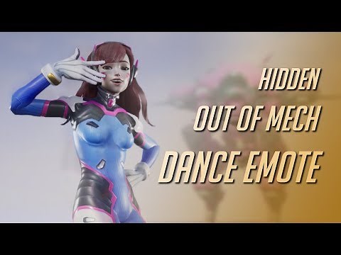 D.Va's Secret out of Mech Dance Emote